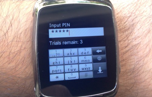 X-Watch Pro pin